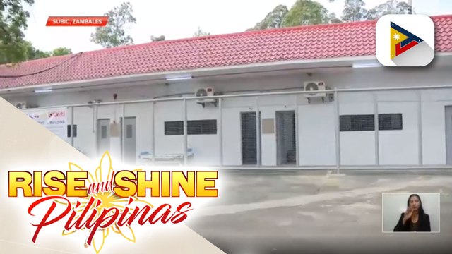 Temporary treatment and monitoring facility sa Subic Bay Freeport Zone, nakatakdang buksan ngayong araw