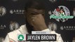 Jaylen Brown: Nothing to Say About Basketball After Minnesota Shooting