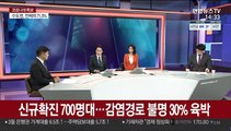 [뉴스큐브] 신규확진 다시 700명대로 급증…4차 유행 기로