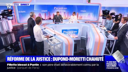 L’édito de Matthieu Croissandeau: Réforme de la justice, Dupond-Moretti chahuté - 14/04