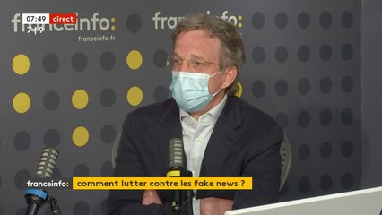Diffusion de fausses informations : "On n'est plus étonnés que chaque évènement fasse l'objet d'une réécriture complotiste", dit Fabrice Fries, président-directeur général de l’Agence France-Presse