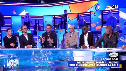 Benjamin Castaldi explique se battre régulièrement avec ses fils qui veulent sortir faire la fête - "Touche pas à mon poste", C8