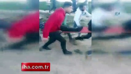 İsrail askerlerinden Filistinlilere sert müdahale