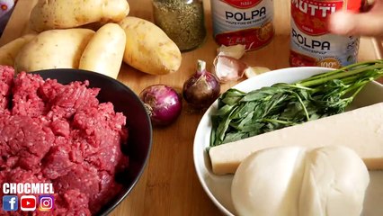 Gratin De Pommes De Terre À La Viande Hachée 
