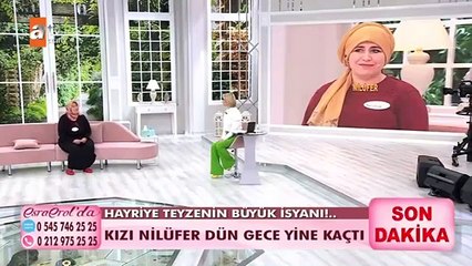 Canlı yayında Esra Erol'u çılgına çeviren olay