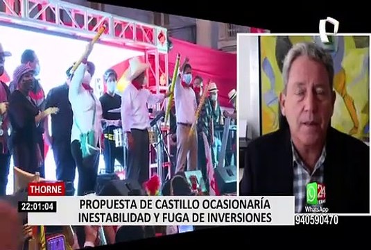 Analistas advierten que propuestas de Castillo ocasionarían inestabilidad y fuga de inversiones