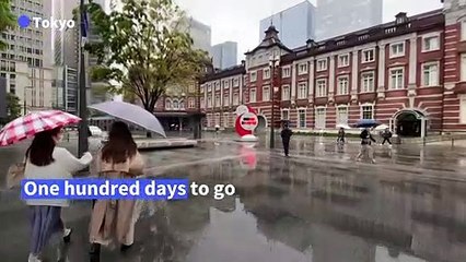 Tokyo governor hopes for 'unforgettable event' 100 days ahead of Olympics