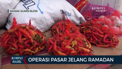 Operasi Pasar Digelar Perum Bulog Bersama Dinas Perdangangan Kota Makassar