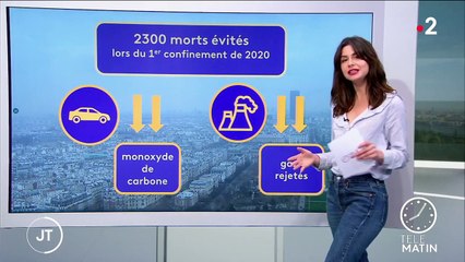 Covid-19 : 2 300 décès liés à la pollution de l’air évités