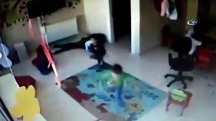 Dehşet kreşinden yeni görüntüler