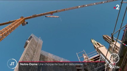 Notre-Dame de Paris : les charpentiers travaillent à stabiliser l'édifice
