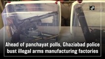 Ahead of panchayat polls, Ghaziabad police bust illegal arms manufacturing factories