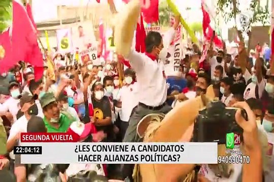 Segunda vuelta: ¿les conviene a los candidatos presidenciales hacer alianzas políticas?