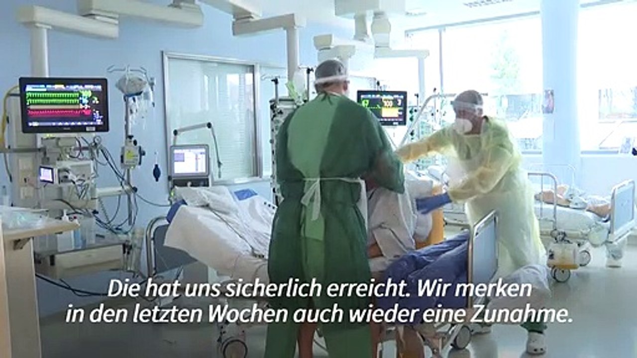Intensivmediziner: 'Die dritte Welle ist angekommen'