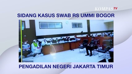 Panas! Rizieq Shihab Debat dengan Bima Arya di Sidang Tes Swab RS UMMI