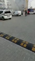 Zabıtanın engel olduğu seyyar satıcı ekmek teknesini yaktı