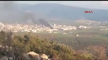 Terör mevzileri yerle bir edildi