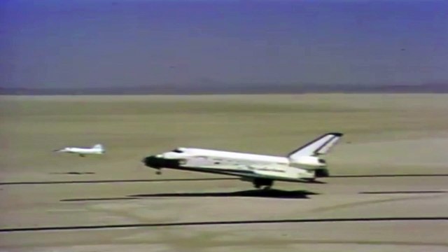 Se cumplen 40 años del primer aterrizaje del transbordador espacial