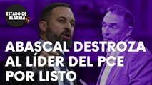 El líder del PCE y diputado de Podemos, Enrique Santiago, se pasa de listo y Abascal lo destroza