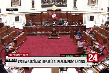 Elecciones 2021: Cecilia García y José Luna Morales no llegarían al Parlamento Andino