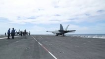 FA 18 Strike Fighter Aircraft • Begin Operations in US Navy Sixth Fleet