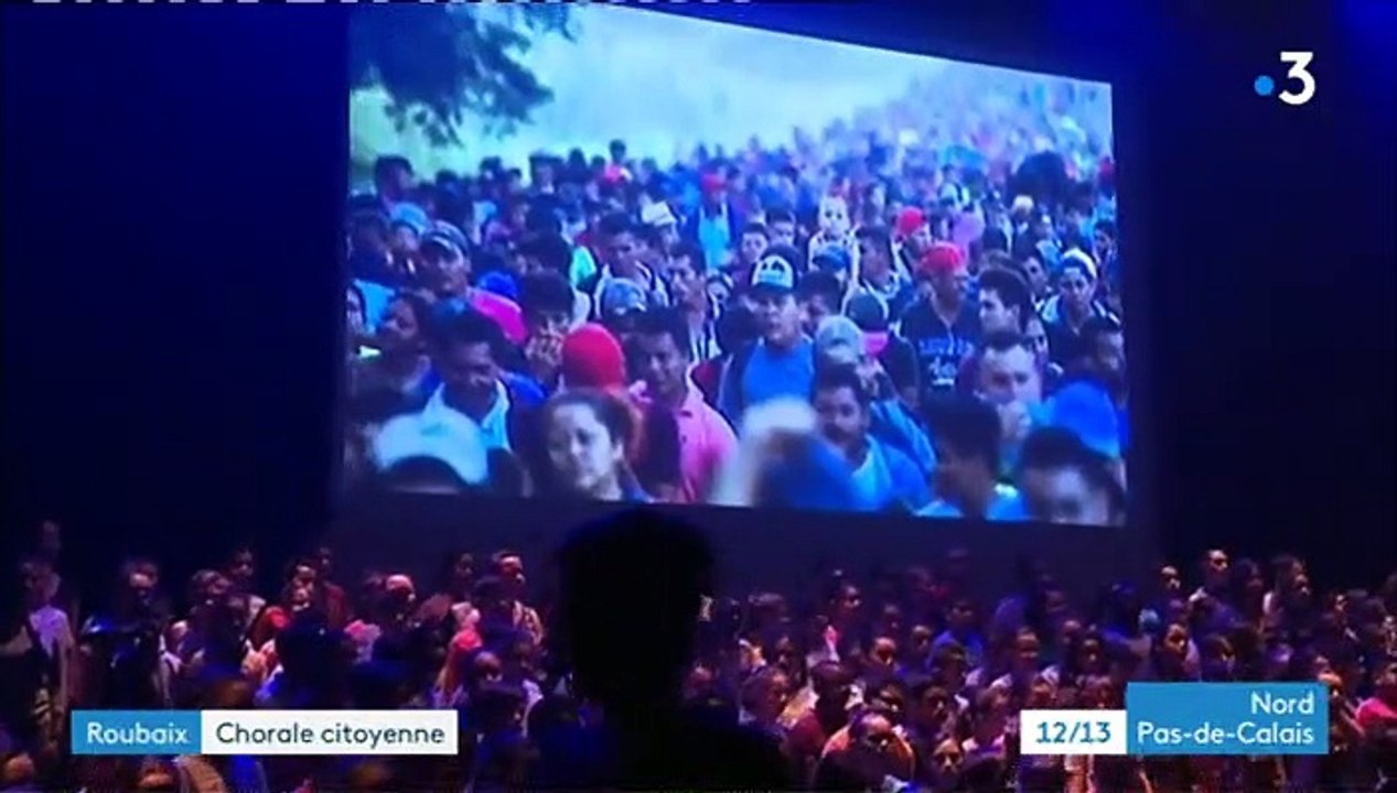 Reportage France 3 Roubaix Chorale Citoyenne 28:05:2019