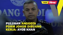 Puluhan anggota PDRM Johor dibuang kerja: Ayob Khan