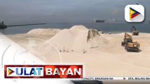 Manila Bay White Sand Project ng DENR, ipinagpatuloy