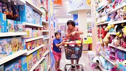 Ryan Pretend Play Working At The Real Toy Store!!!!
