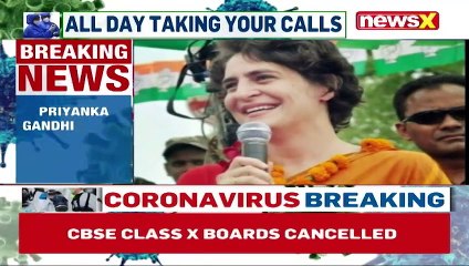 Priyanka Gandhi Holds Meet Amid Covid Surge _ MLA, Ex-MP Mandal Incharges Present _ NewsX