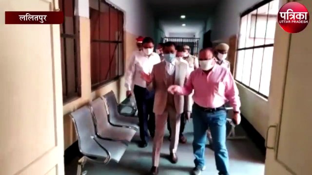 जिलाधिकारी ने जिला चिकित्सालय का किया औचक निरीक्षण