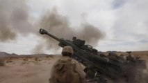 U.S. Marines • Artillery Live Fire Exercise • California