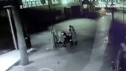 Motorcu gibi giyindi, kendi motosikletiymiş gibi götürdü
