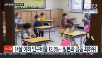 한국 출산율 2년 연속 세계 꼴찌…아동 비율도 최하위