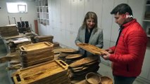 Kadın Girişimci Yakacak Zeytin Odunlarını, Mutfak Gerecine Çevirip İhracat Yapıyor
