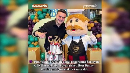 CZN Burak iş alanını değiştirdi!