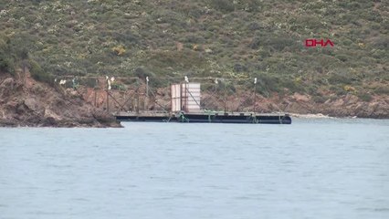 İZMİR KARABURUN'DA BALIK TESİSİNE 'KİRLİLİK' TEPKİSİ