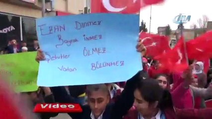 Afrin'e giden özel birliklere muhteşem karşılama