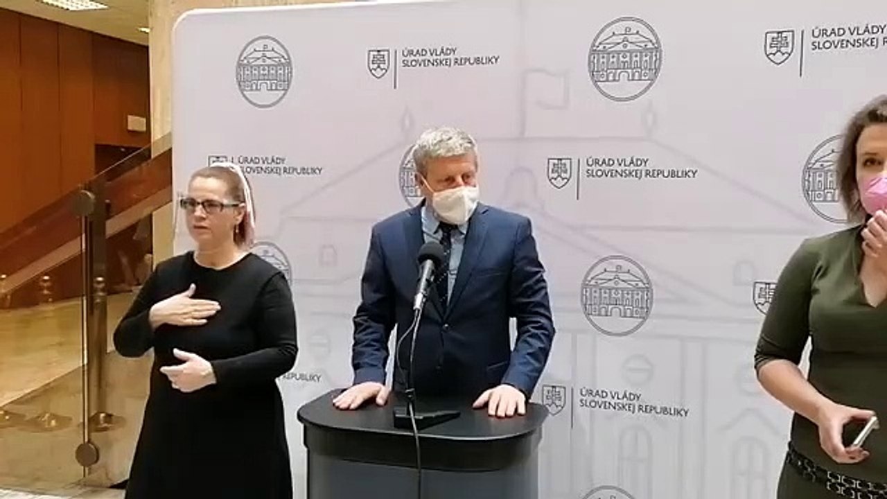 ZÁZNAM: Brífing ministra zdravotníctva V. Lengvarského