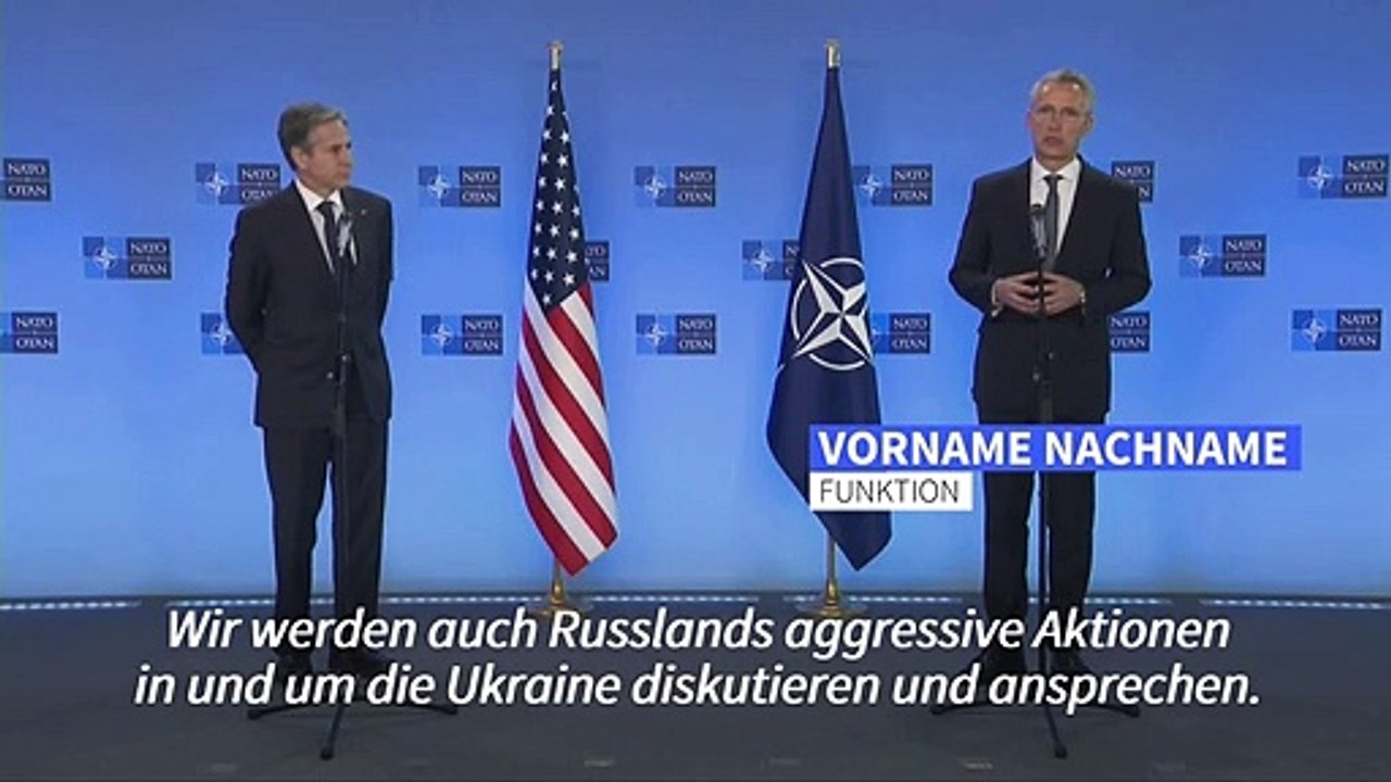 Ukraine-Konflikt: Nato 'besorgt' über Russlands 'massive Aufrüstung'