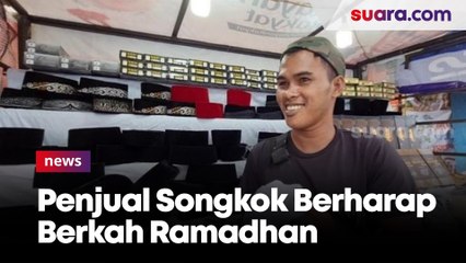 Penjual Songkok di Makassar Berharap Berkah Ramadhan di Tengah Pandemi