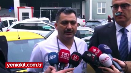 Ameliyata böyle götürdüler! Kahraman doktor...