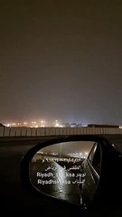 الرياض تشهد أمطاراً رعدية في مساء أول أيام شهر رمضان