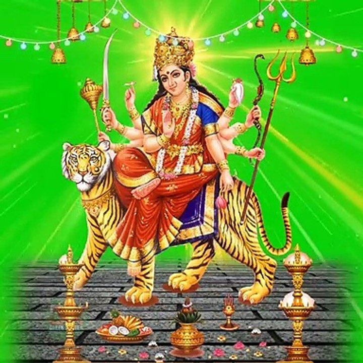 Navratri green screen video effects background video effects 2021