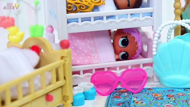 Lol Lil Sister Dolls Wave 2 Bath & Bedtime Surprise Blind Ball Bags Unboxing Play
