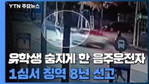 타이완 유학생 숨지게 한 '음주운전' 50대 징역 8년...권고 형량 최고형 선고 / YTN
