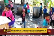 México: Niños armados se preparan para defenderse de narcos