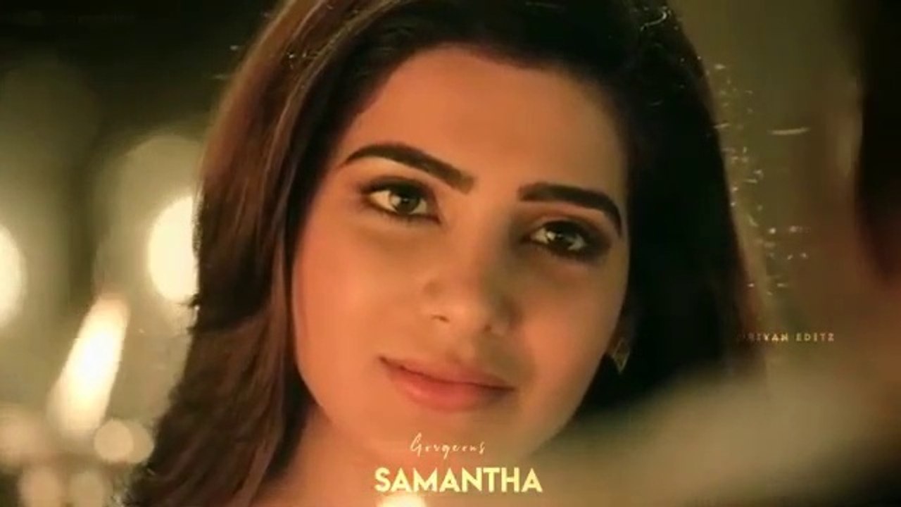 Samantha cute expression WhatsApp status