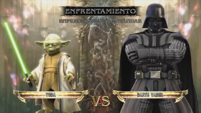 Soul Calibur IV Yoda Vs Darth Vader