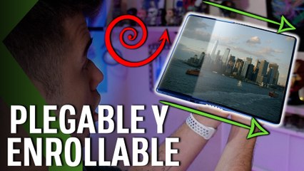 TCL FOLD N' ROLL - ¡3 TELÉFONOS EN UNO: Plegable, Flexible y ENROLLABLE!